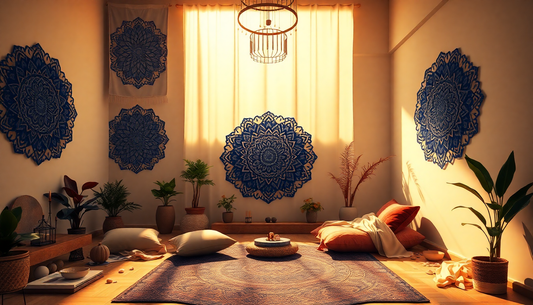 Elevate Your Space: Infusing Spiritual Serenity with Mandala Designs