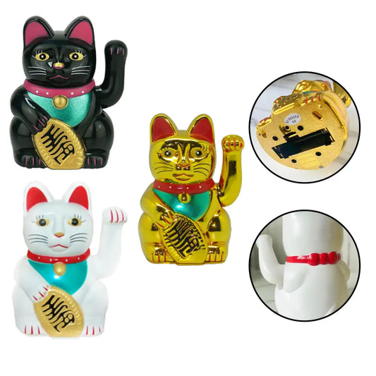 Electric Waving Lucky Cat